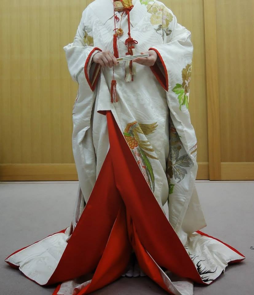 uchikake kimono, Japanese marriage attire